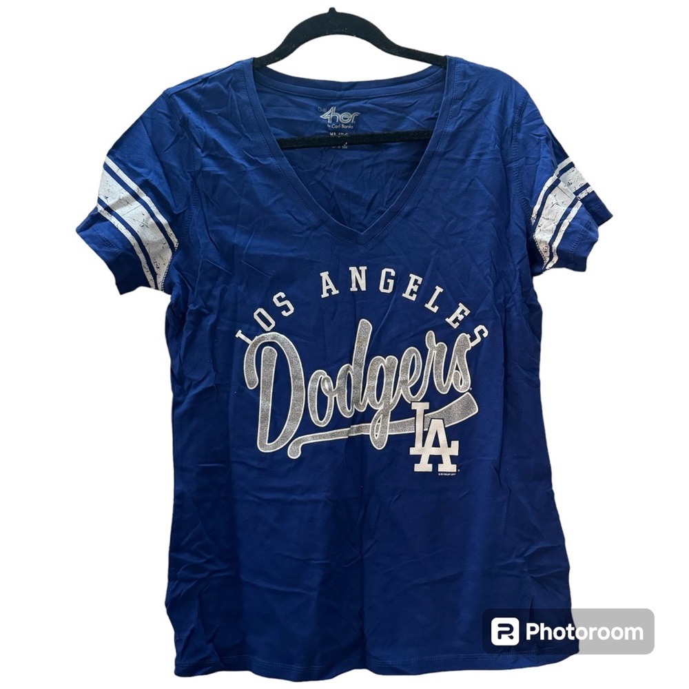 Los Angeles Dodgers Women V Cut Top XL